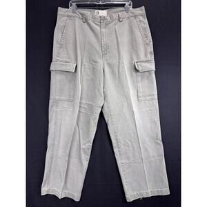 Gap Men’s Light Grey Cargo Pants 38x30 100% Cotton
